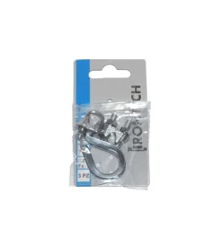 Sistemi Di Fissaggio- Set 2 morsetti + 1 redance - per funi ø 6 mm.
