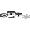 Campeggio-Brunner Set 2 padelle da campeggio "academy double pan ø 22/20" con coperchio e manico staccabile