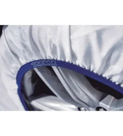 Catene E Calze Da Neve-Sparco Set 2 pezzi calze da neve in tessuto bianco silenziose, tg xl- spt60
