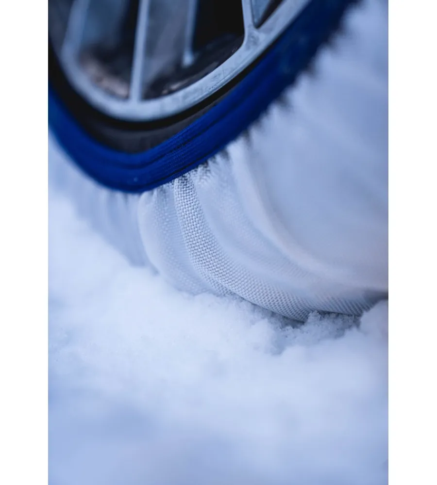 Sparco Catene E Calze Da Neve|Set 2 pezzi calze da neve in tessuto bianco silenziose, tg s - spt60