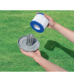 Online Set 2 pezzi cartuccia di ricambio per filtro per piscina idromassaggio lay-z-spa di tipo vi - cod. 60311 Piscine