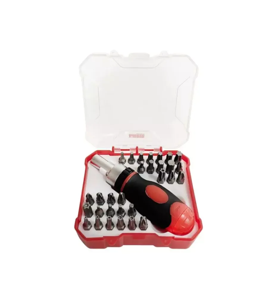 Cacciaviti- Set 13 pezzi chiave a cricchetto con inserti