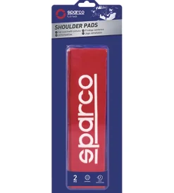 Sparco Auto Interno|Set 2 pezzi di cuscinetti passacintura spc1204 universali per auto rossi