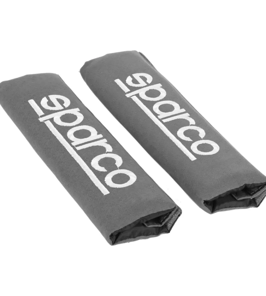 Auto Interno-Sparco Set 2 pezzi di cuscinetti passacintura spc1204 universali per auto grigi