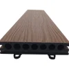 Fontane, Decorazioni E Pavimentazioni|Set 12 pezzi di piastrella da esterno riviera in wpc con finitura teak 60x15 cm