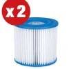 Piscine|Set 2 pezzi filtro a cartuccia per pompa piscina polygroup tipo ii da 2271 lt/h
