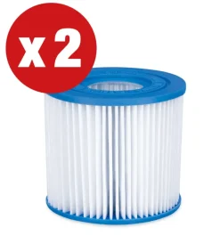 Piscine|Set 2 pezzi filtro a cartuccia per pompa piscina polygroup tipo ii da 2271 lt/h