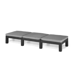 Keter Mobili Da Giardino E Accessori|Set 2 pezzi lettino prendisole 