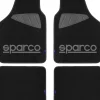 Sale Set 4 pezzi tappeti moquette per auto , colore nero e grigio Auto Interno