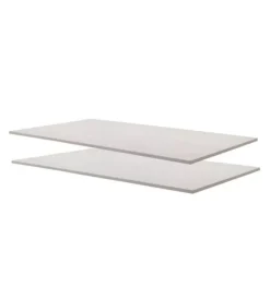 Armadi|Set 2 ripiani per armadio "ghost 150", 71,7x39,1x1,5 cm