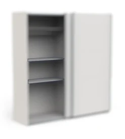 Outlet Set 2 ripiano per armadio "ghost 200" 95x39,1x3 cm Armadi