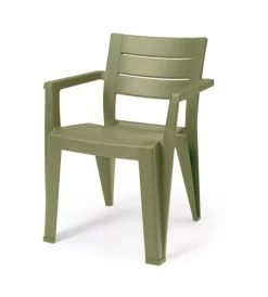 Mobili Da Giardino E Accessori-Keter Set 6 sedie da esterno impilabili