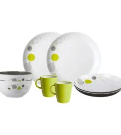 Outlet Set 8 stoviglie da campeggio "space" in melamina antiscivolo Campeggio