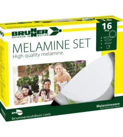 Brunner Campeggio|Set 16 stoviglie da campeggio