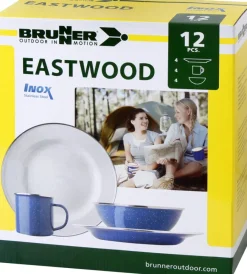Brunner Campeggio|Set 12 stoviglie da campeggio
