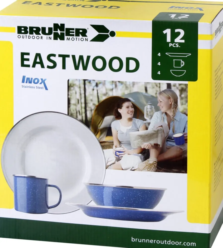 Brunner Campeggio|Set 12 stoviglie da campeggio "eastwood"