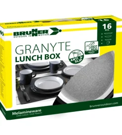 Brunner Campeggio|Set 16 stoviglie da campeggio 
