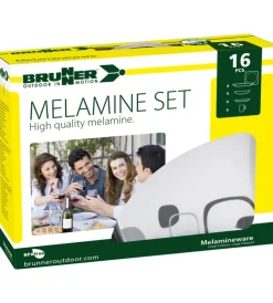 Brunner Campeggio|Set 16 stoviglie da campeggio