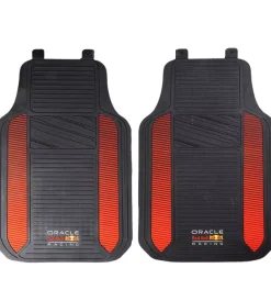 Auto Interno-Oracle RedBull Racing Set 2 tappetini auto redbull "powerbar" nero e rosso