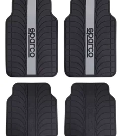 Hot Set 4 tappetini auto sparco grigio Auto Interno