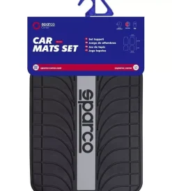 Hot Set 4 tappetini auto sparco grigio Auto Interno