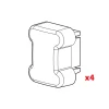 Nordrive Portaggio|Set 4 tappi per barre kargo  n99996