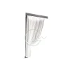 Coperture Per Esterno E Accessori- Set 8 tende bianche per pergola "solanum deluxe" 3x4 mt