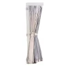 Coperture Per Esterno E Accessori|Set 4 tende zanzariere per pergola riviera "magnolia" grigio chiaro 300x400 cm