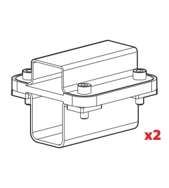Nordrive Portaggio|Set adattatori kargo rack  n99979