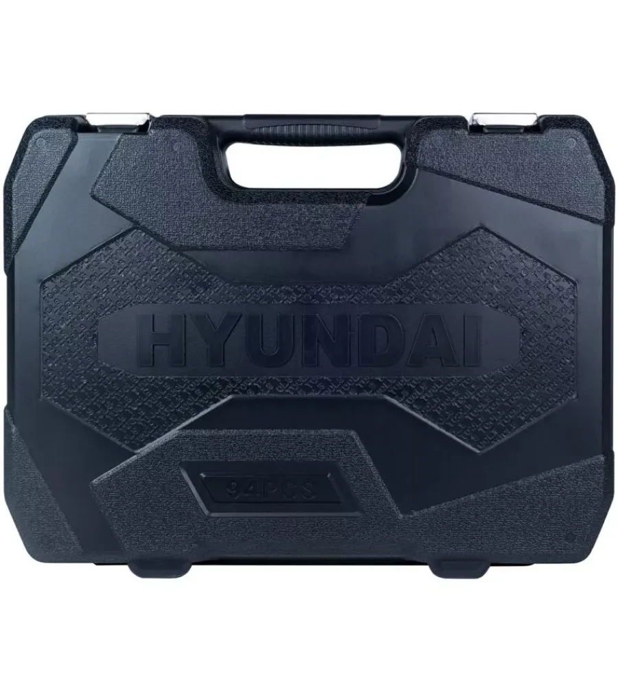 Hyundai Chiavi|Set bussole e punte in acciaio, 94 pezzi