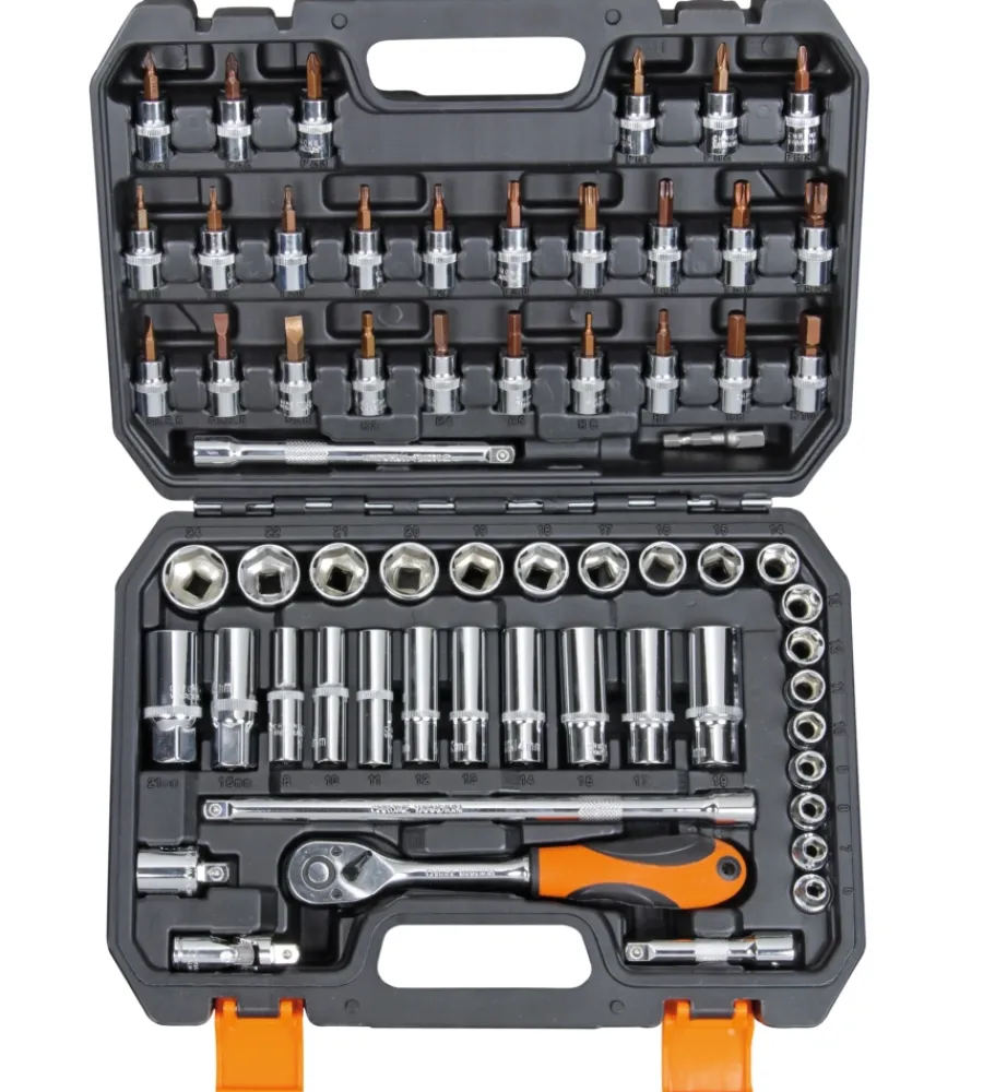 Set chiavi bussola "superlock" 62 pezzi Chiavi
