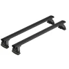 Set completo barre portatutto "evos silenzio lp 109 black m" in alluminio - nk109lbm Portaggio