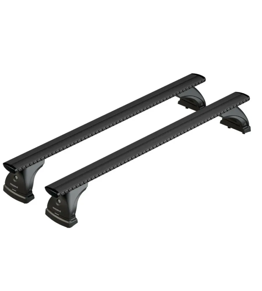 Hot Set completo barre portatutto "evos 154 silenzio black s" in alluminio - nk154ebs Portaggio
