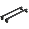 Portaggio-Nordrive Set completo barre portatutto "evos lp 242 silenzio black xl" in alluminio m - nk242lbxl