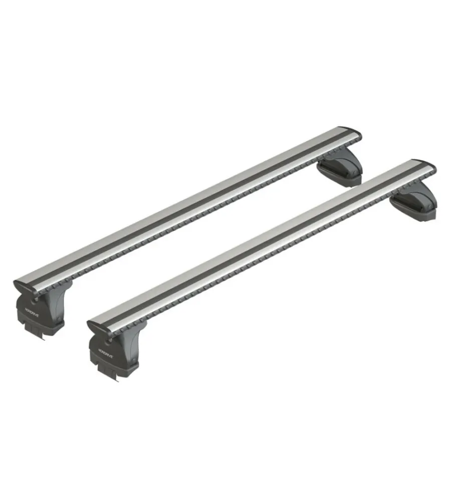 Discount Set completo barre portatutto "evos lp 242 silenzio xl" in alluminio - nk242lsxl Portaggio
