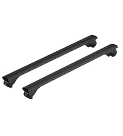 Nordrive Portaggio|Set completo barre portatutto "evos silenzio black rail" in alluminio s 108 cm - n15089