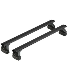 Portaggio-Nordrive Set completo barre portatutto "evos lp 037 silenzio black l" in alluminio - nk037lbl