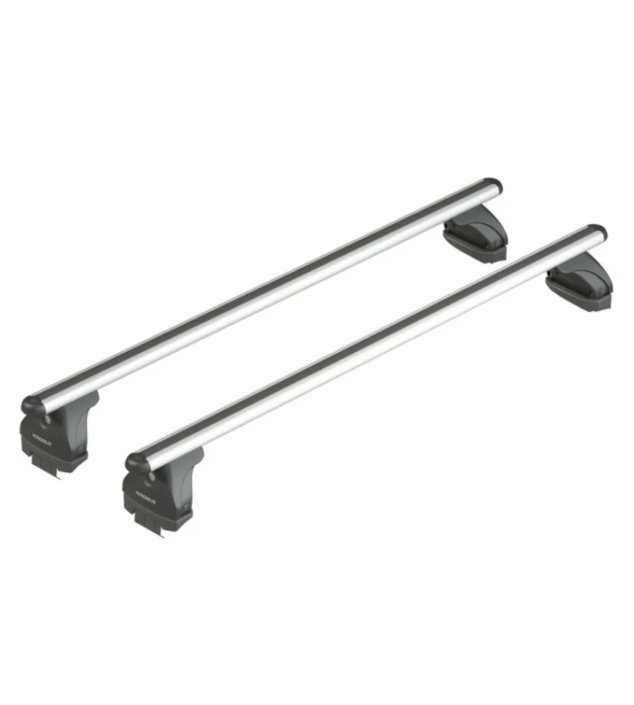 Discount Set completo barre portatutto "evos lp 242 alumia xl" in alluminio - nk242laxl Portaggio