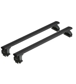 Portaggio-Nordrive Set completo barre portatutto "evos lp 034 silenzio black l" in alluminio -  nk034lbl
