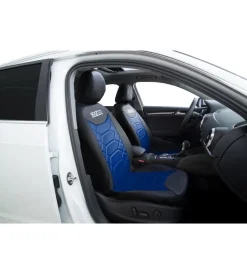 Auto Interno-Sparco Set completo coprisedili auto universali nero/blu a nido d'ape - spc1016