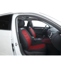 Sparco Auto Interno|Set coprisedili universali auto completo "spc1019" nero/rosso a righe