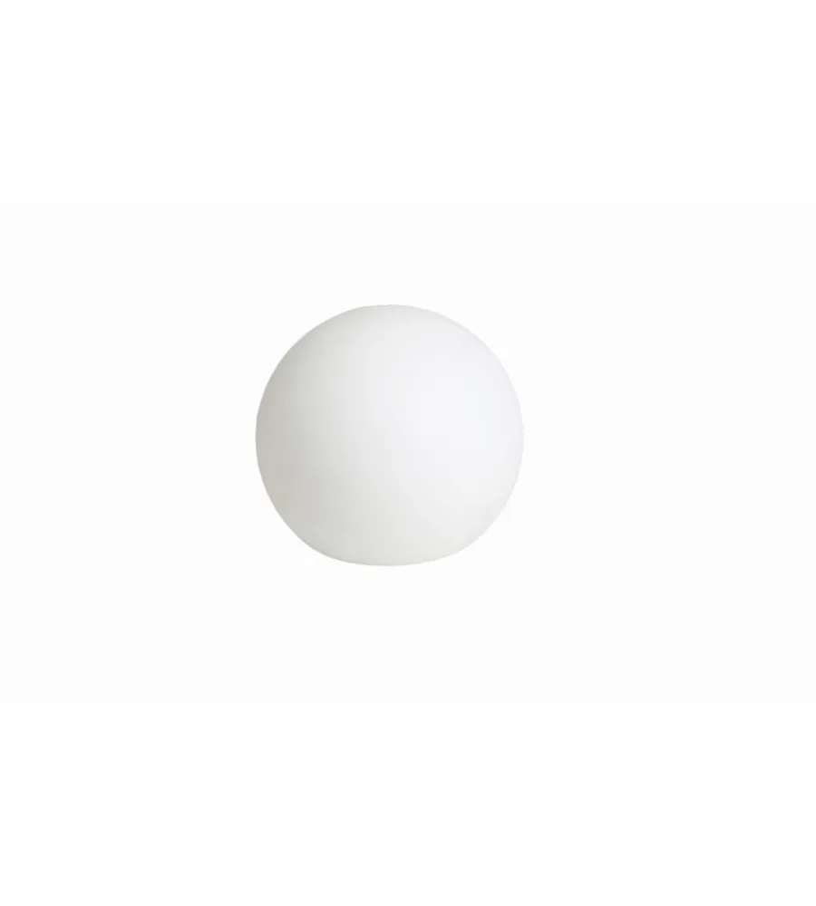 Illuminazione Per Esterno|Set da 2 sfere luminose solare a led riviera in pe e abs ø30x28 cm