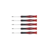 Ribimex Set Valigette Con Accessori|Set di 5 cacciaviti di precisione con testa magnetica -