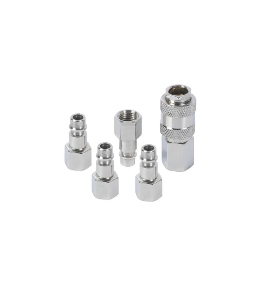 Ribimex Compressori|Set di 5 raccordi rapidi aria - .