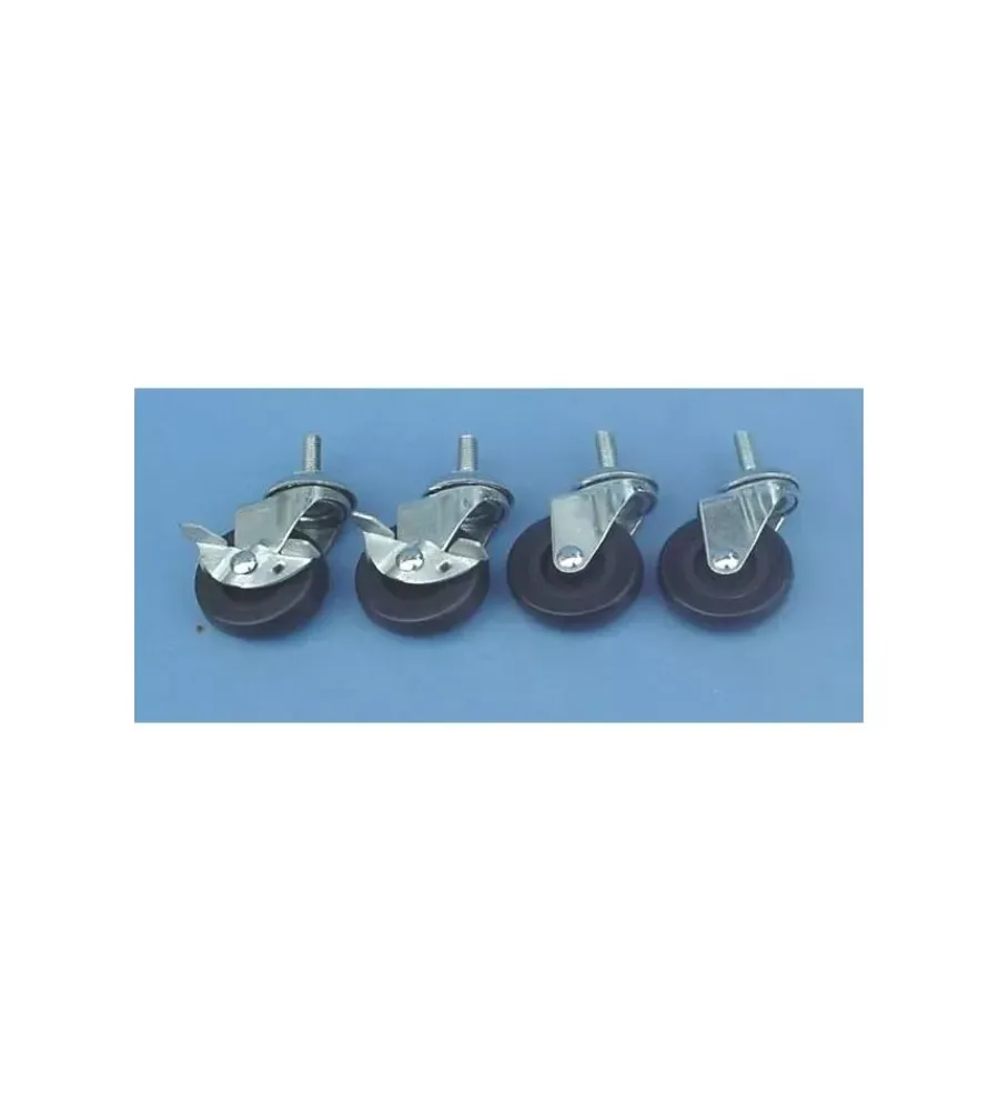 Decorazione Ambienti-Easy System Set di ruote - 4 pezzi - 5cm