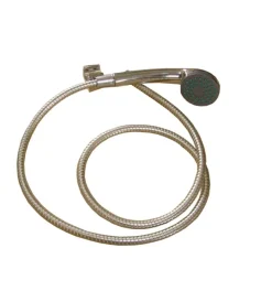 Docce E Accessori|Set doccia cromato monofunzione con flessibile da 150 cm
