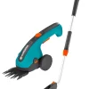 Decespugliatori-Gardena Set forbici per erba a batteria "classiccut li" con ruote e manico 3,6v 2,5ah