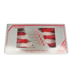 Cacciaviti|Set giraviti assortiti a taglio e phillips 6 pz.