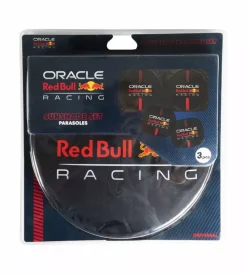 Oracle RedBull Racing Auto Interno|Set parasole e tendine redbull "powerbar"  nero e rosso