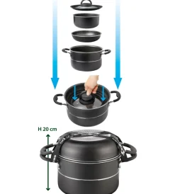 Campeggio-Brunner Set pentole da campeggio 